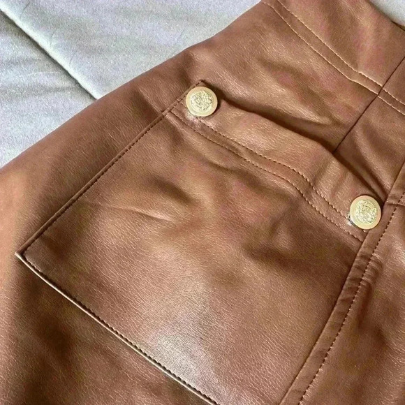Miele Kohler Leather Skirt - Picture 5 of 10